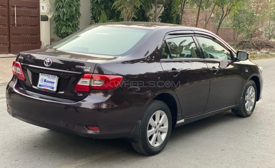 Toyota Corolla GLi Limited Edition 1.3 VVTi 2012